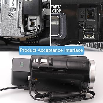 Amazon.com : F1TP AC-L200 AC Power Adapter for Sony Handycam